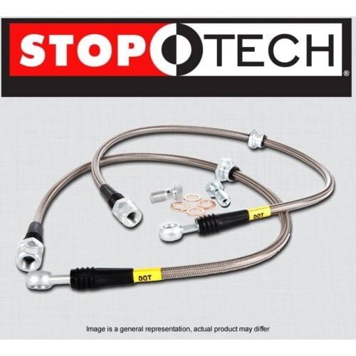 4 Centric Parts Brake Hydraulic Hose Rear Front For Infiniti JX35